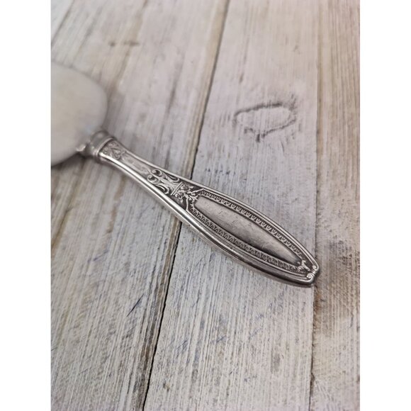 Vintage Stainless Cake Pie Spatula Server Sterling Handle No Mono 10" - Picture 3 of 7